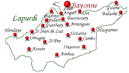 Carte Labourd